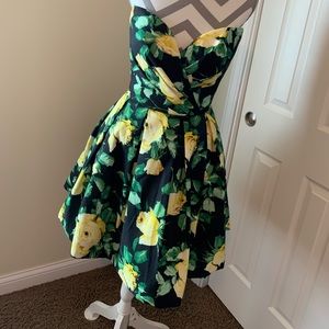 Sherri Hill floral cocktail